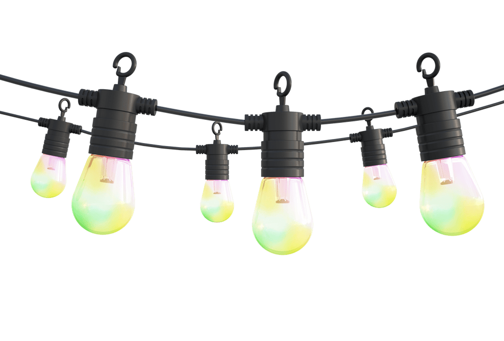 Calex Slimme Outdoor Lichtsnoer 24v - Lichtslinger - RGB en CCT